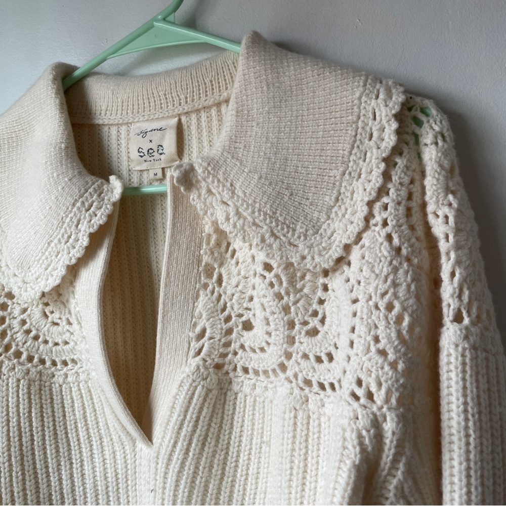 Sezane knit sweater M - Picture 3 of 7